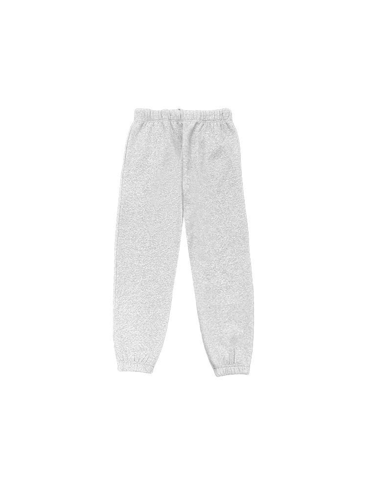 Pantalon de jogging droit en coton polaire chaud 350 g/m², épais, pour tous les jours, à porter en ville