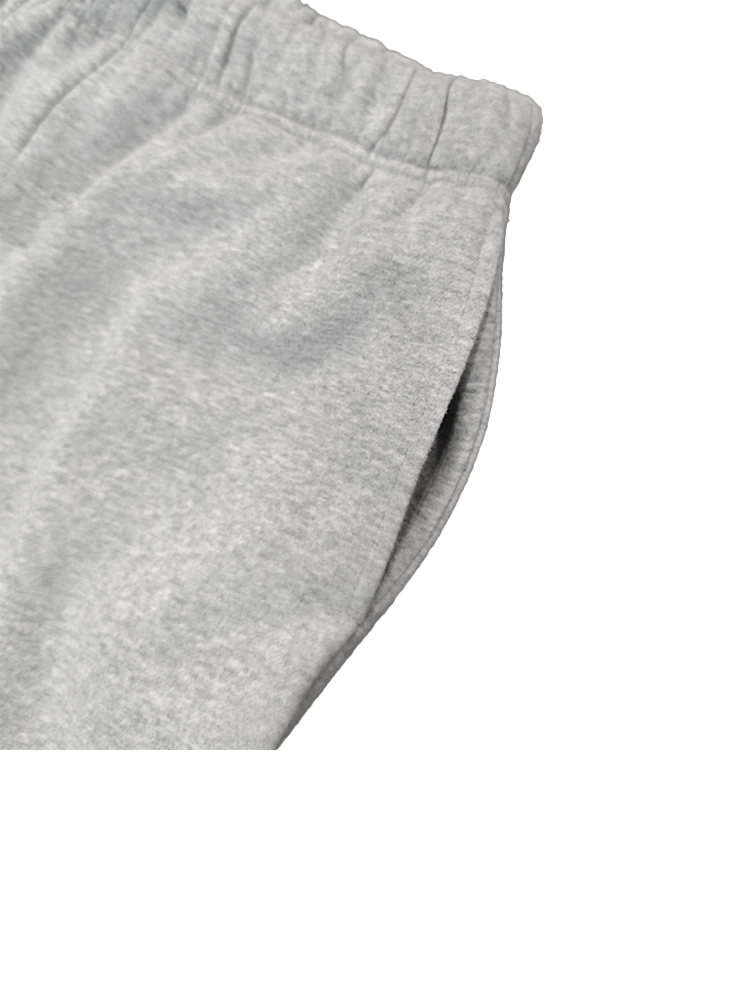 Pantalon de jogging droit en coton polaire chaud 350 g/m², épais, pour tous les jours, à porter en ville