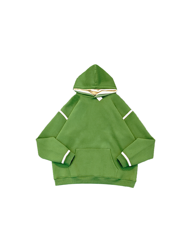 Sweat à capuche surdimensionné à double casquette avec logo et marque personnalisés, style spécial, unisexe