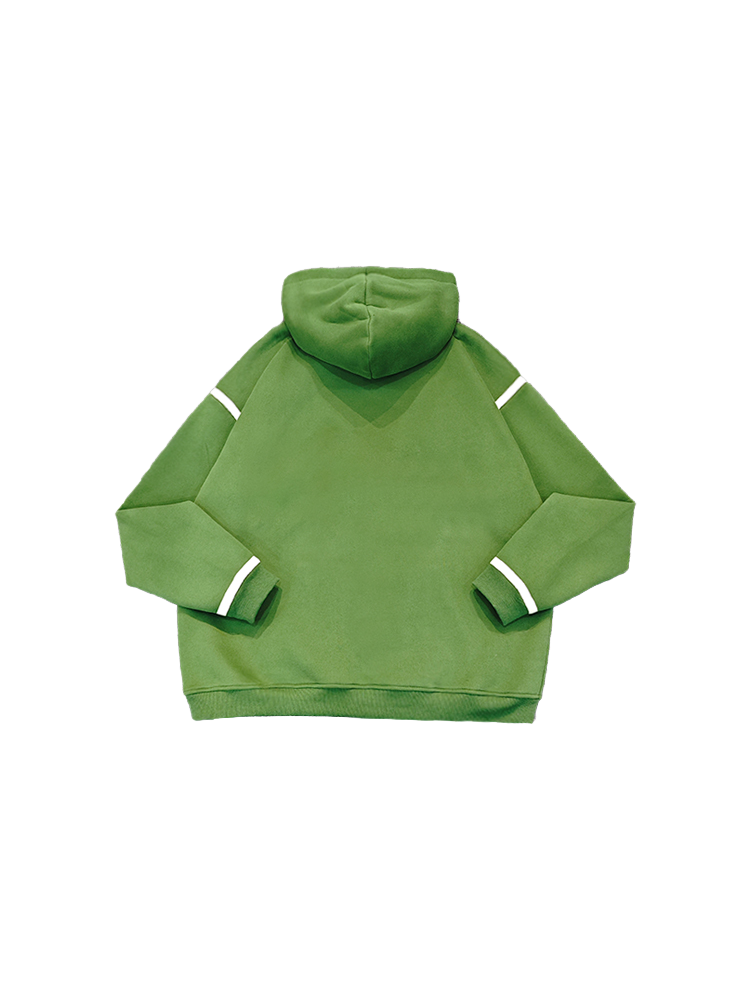 Sweat à capuche surdimensionné à double casquette avec logo et marque personnalisés, style spécial, unisexe