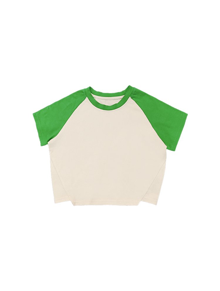 T-shirt court sexy pour bébé Y2K, 100 % coton respirant
