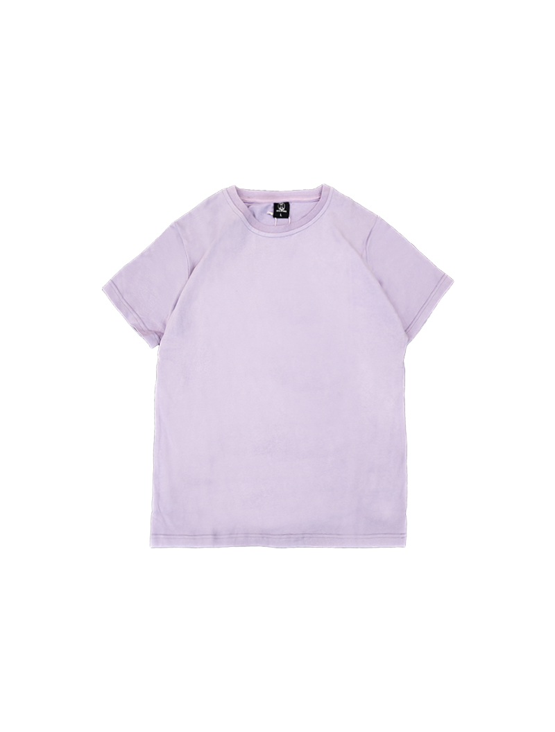 T-shirt à col rond multicolore, t-shirt épais avec logo personnalisé