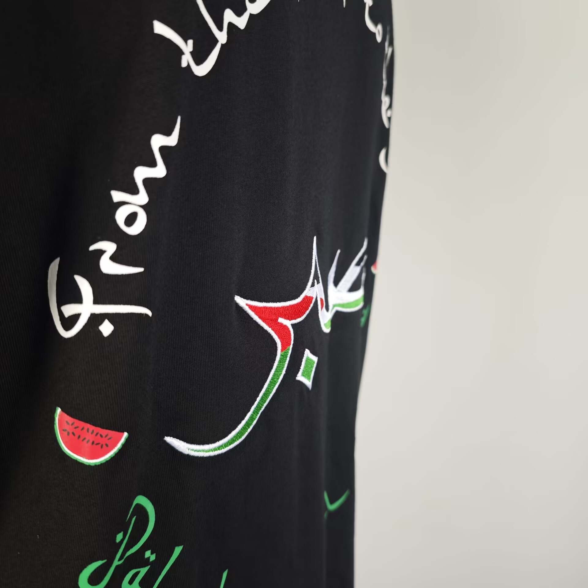 T-shirts personnalisés à imprimé graphique Y2K, coupe classique, col rond, pour hommes