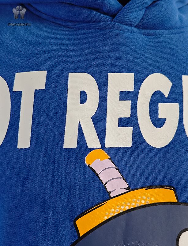 Sweat à capuche avec sérigraphie et logo coloré