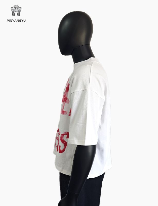 T-shirt boxy personnalisé et sérigraphie
