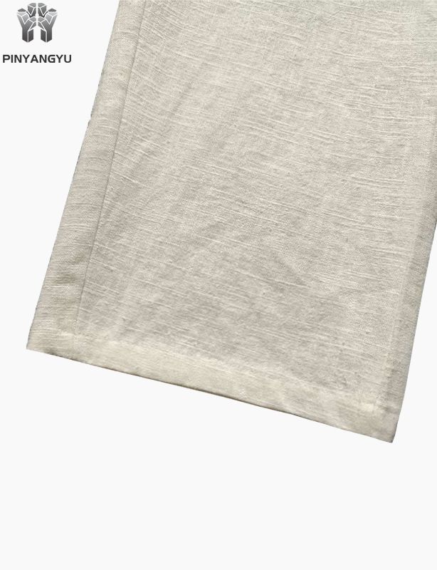 pantalons personnalisés en coton et chanvre