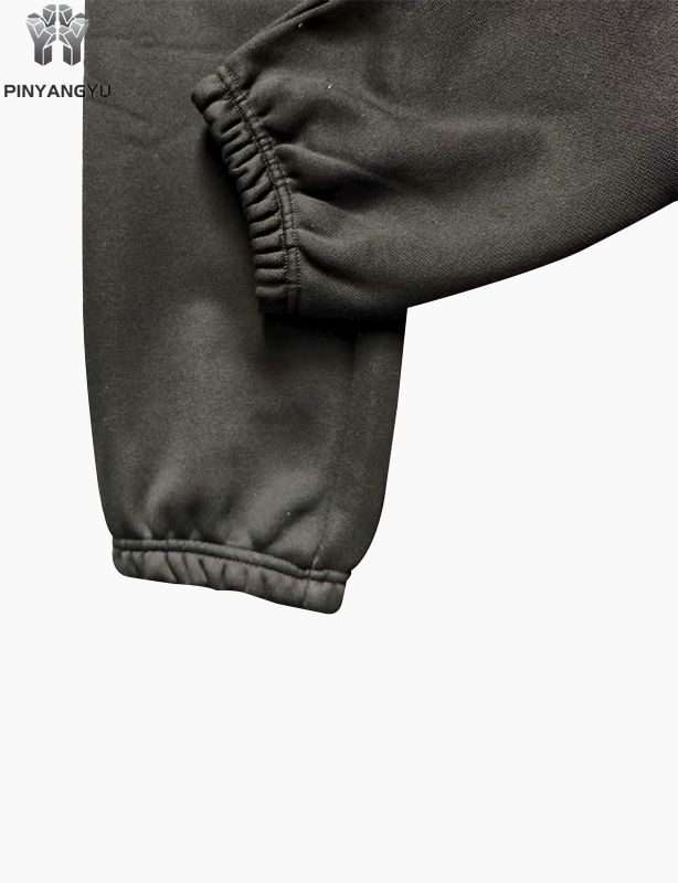 Pantalon de survêtement ample en coton à jambe droite pour homme, logo personnalisé de haute qualité, vente en gros