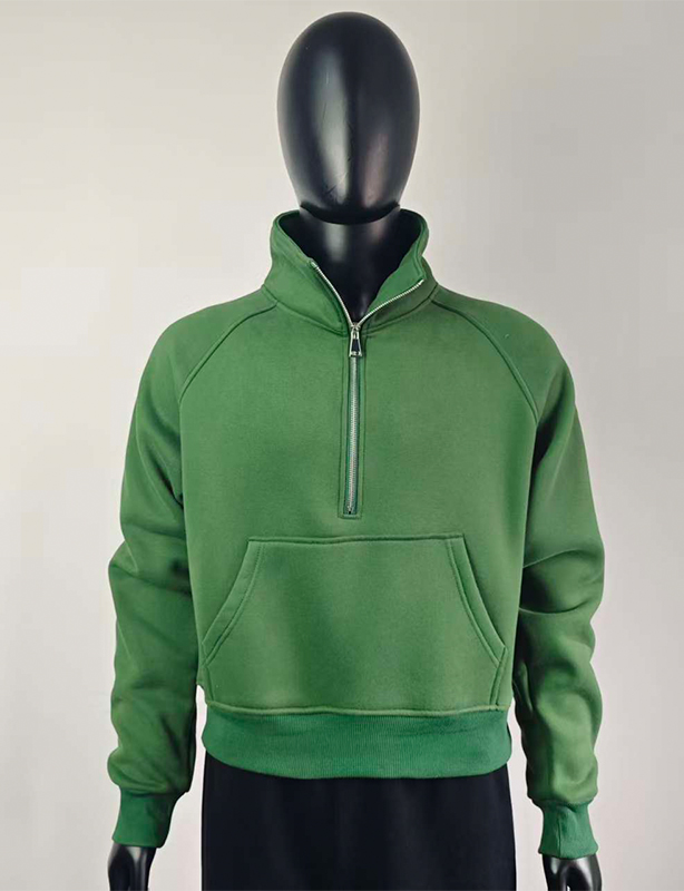 Sweat-shirt surdimensionn&eacute; &agrave; col rond pour hommes, 100% coton, s&eacute;rigraphie brod&eacute;e, couleur unie, Logo personnalis&eacute; brod&eacute;, vente en gros