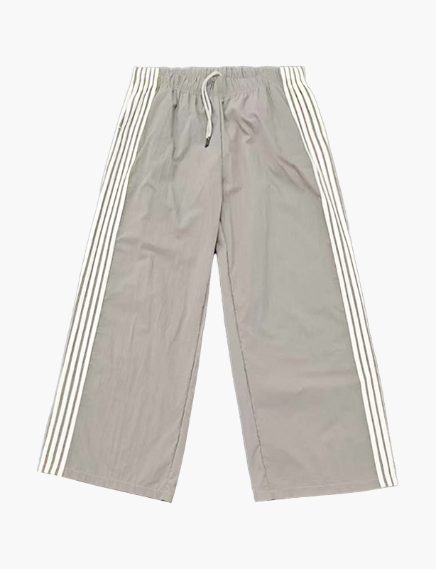 Pantalon de surv&ecirc;tement &eacute;pais en Nylon pour jeunes hommes, Super Baggy &eacute;vas&eacute; en relief, surdimensionn&eacute;, imprim&eacute; large, pantalon de jogging &agrave; cordon de serrage